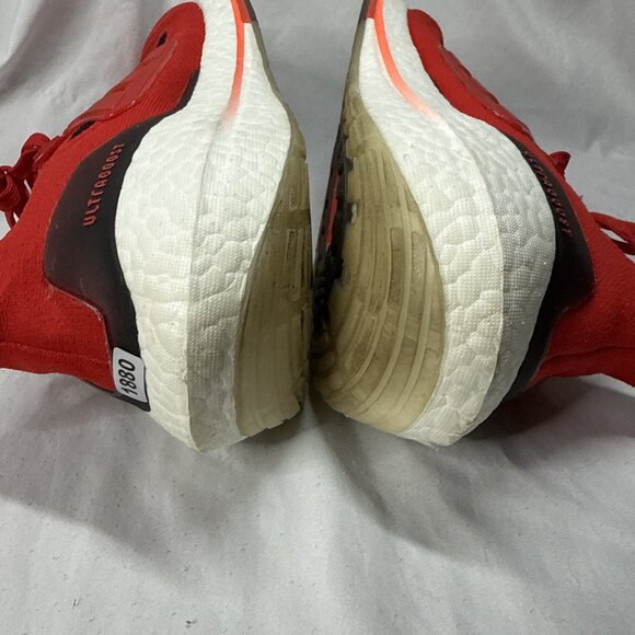 Adidas UltraBoost 21 Running Shoes Mens Size 11 Vivid Red Solar‎ Black Sneakers main image 6